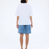 ENA PELLY - Blurred Daisy Frame - White