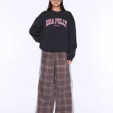 ENA PELLY - Mila Oversized Sweater - Phantom EP