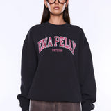 ENA PELLY - Mila Oversized Sweater - Phantom EP