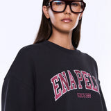 ENA PELLY - Mila Oversized Sweater - Phantom EP