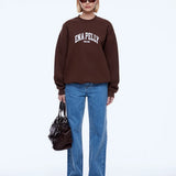 ENA PELLY - Mila Oversized Sweater - Chocolate