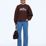 ENA PELLY - Mila Oversized Sweater - Chocolate