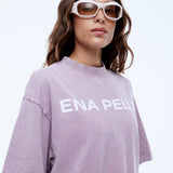 ENA PELLY - Chloe Oversized Tee - Vintage Rose
