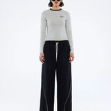 ENA PELLY - Bowie Wide Leg Pant - Black