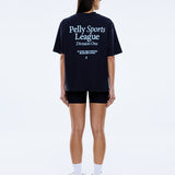 ENA PELLY - Pelly Sports League Tee - Navy