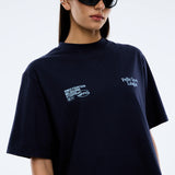 ENA PELLY - Pelly Sports League Tee - Navy