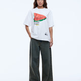 ENA PELLY - Watermelon Tee - Vintage White
