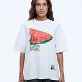 ENA PELLY - Watermelon Tee - Vintage White