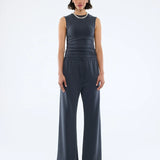 ENA PELLY - Nella Soft Jersey Tank - Vintage Black