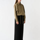 ESMAEE - Expression Bubble Jacket - Light Khaki