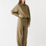 ESMAEE - Expression Bubble Jacket - Light Khaki