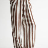 ELKA COLLECTIVE - Lumi Pant - Chocolate Stripe