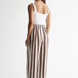 ELKA COLLECTIVE - Lumi Pant - Chocolate Stripe