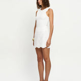 KIVARI - Elodie Mini Skirt - Ivory