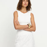 KIVARI - Elodie Mini Skirt - Ivory