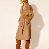 KIVARI - Emory Coat - Camel