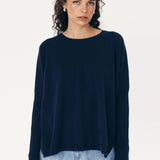 ROWIE - Enzo Marino Knit Jumper - Royal Blue