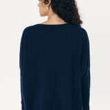 ROWIE - Enzo Marino Knit Jumper - Royal Blue