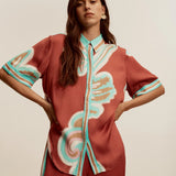 KIVARI - Enzo Shirt - Maroon