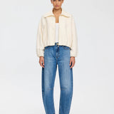 KIVARI - Cass Cropped Jacket - Ivory