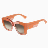 VALLEY EYEWEAR - Coltrane - Transparent Pink w. Blush Corners / Brown Gradient Lens