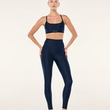 P.E NATION - Fairmont F/L Legging - Dark Navy Shine