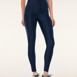 P.E NATION - Fairmont F/L Legging - Dark Navy Shine