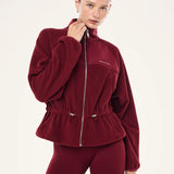P.E NATION - Form Jacket - Cabernet