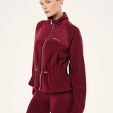 P.E NATION - Form Jacket - Cabernet