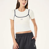 P.E NATION - Forward SS Tee - Whisper White