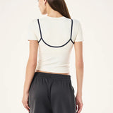 P.E NATION - Forward SS Tee - Whisper White