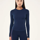 P.E NATION - Foundation L/S Top - Dark Navy