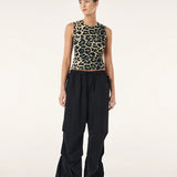 P.E NATION - Foundation Muscle Tank - Leopard Print