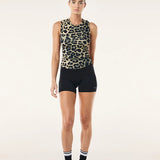 P.E NATION - Foundation Muscle Tank - Leopard Print