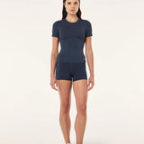 P.E NATION - Foundation S/S Tee - Marine Blue / Whisper White