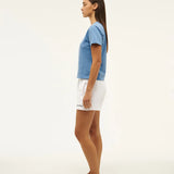 P.E NATION - Fragment Tee - Washed Cornflower Blue