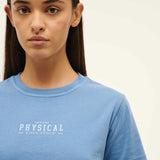 P.E NATION - Fragment Tee - Washed Cornflower Blue