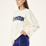 P.E NATION - Frontline Sweat - Whisper White