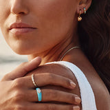 FAIRLEY - Puffed Heart Hoops