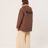 INDI & COLD - Abrigo - Chocolate