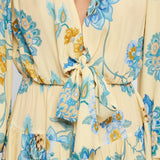 KIVARI - Giselle Tie Front Mini Dress