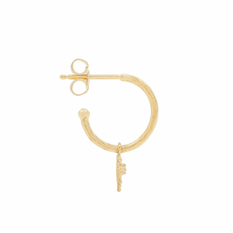 By Charlotte - Be Present Hoops - 18K Gold Vermeil