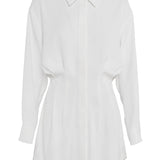MOSSMAN - Good Intentions Mini Dress - White