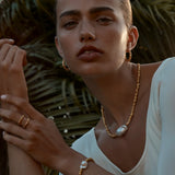 AMBER SCEATS - Grande Tulip Necklace | Gold