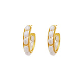AMBER SCEATS - Grande Verbena Earrings | Gold