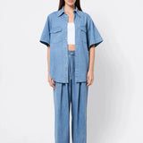 MOSSMAN - High Tide Shirt - Chambray