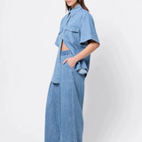 MOSSMAN - High Tide Shirt - Chambray