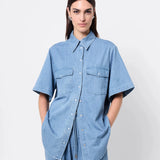 MOSSMAN - High Tide Shirt - Chambray