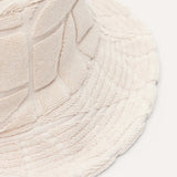 ELKA COLLECTIVE - Monogram Bucket Hat - Ecru