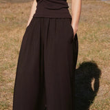 DOMINIQUE HEALY - Pippa Pant - Black Mid-Weight